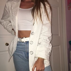 Tribal Runched sleeve jacket blazer